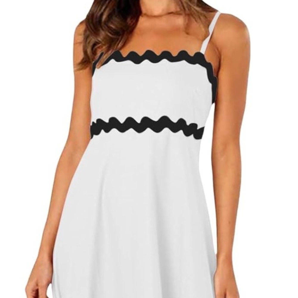 Maxi Dress with Rickrack Detailing